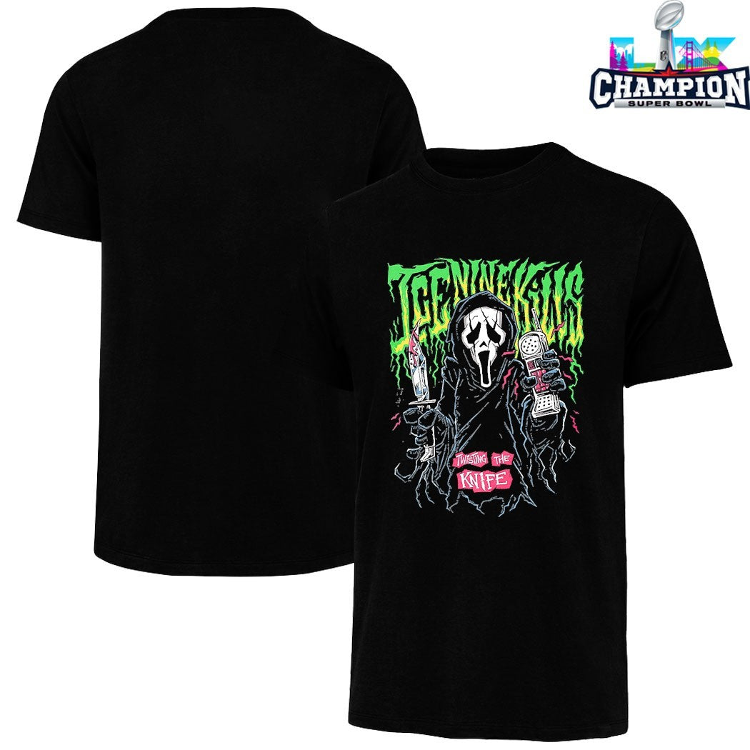 Ice Nine Kills X GhostFace Scream 7 Nightmare On The Knife Part One Father Death T-Shirtss