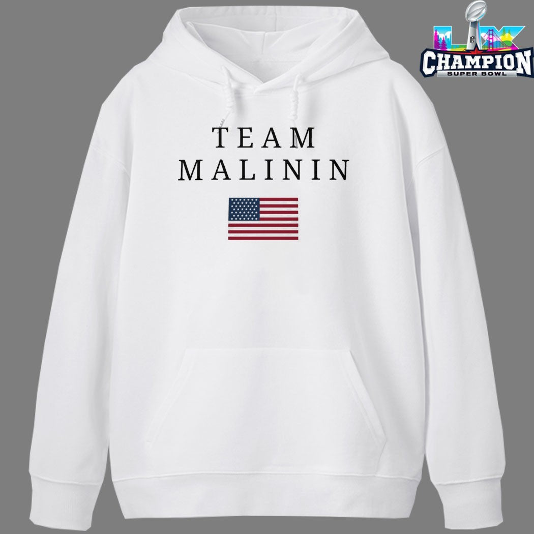 Ilia Malinin Team Malinin USA American Flag T-Shirts