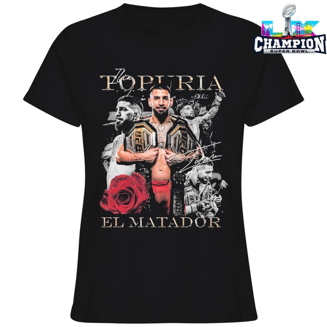 Ilia Topuria Ufc El Matador Shirt