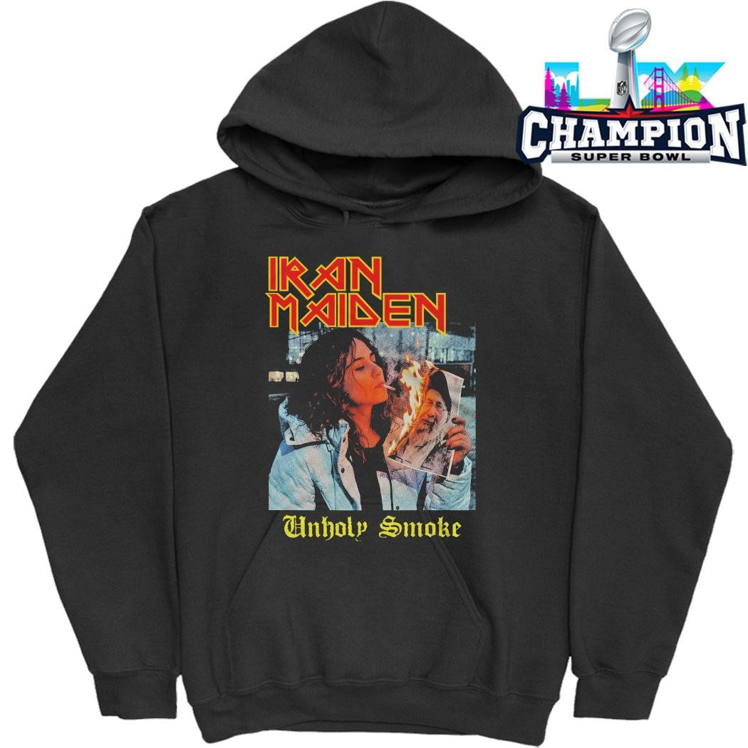 Iran Maiden Unholy Smoke Shirt