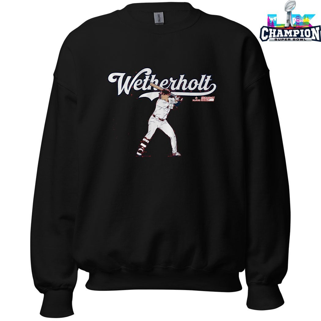 JJ Wetherholt Slugger Swing T-shirts