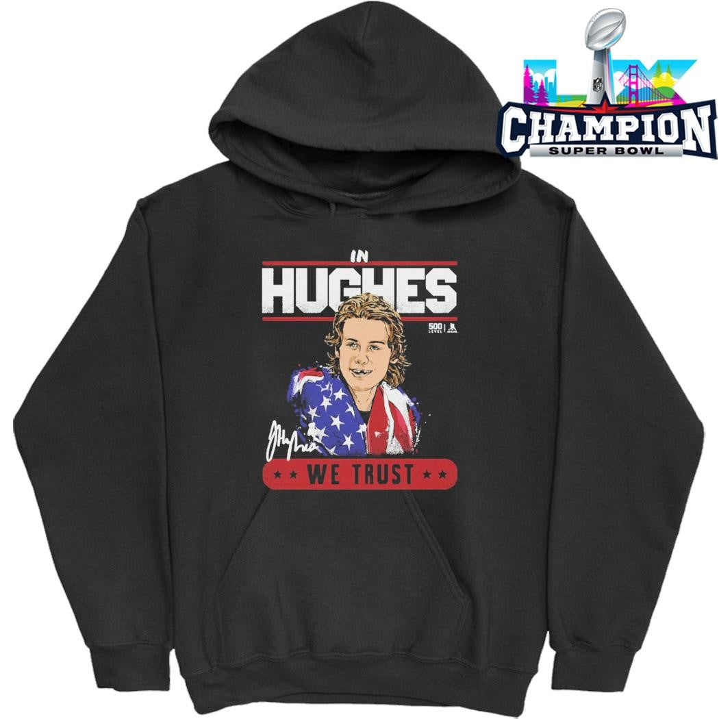 Jack Hughes New Jersey Usa Trust Shirt