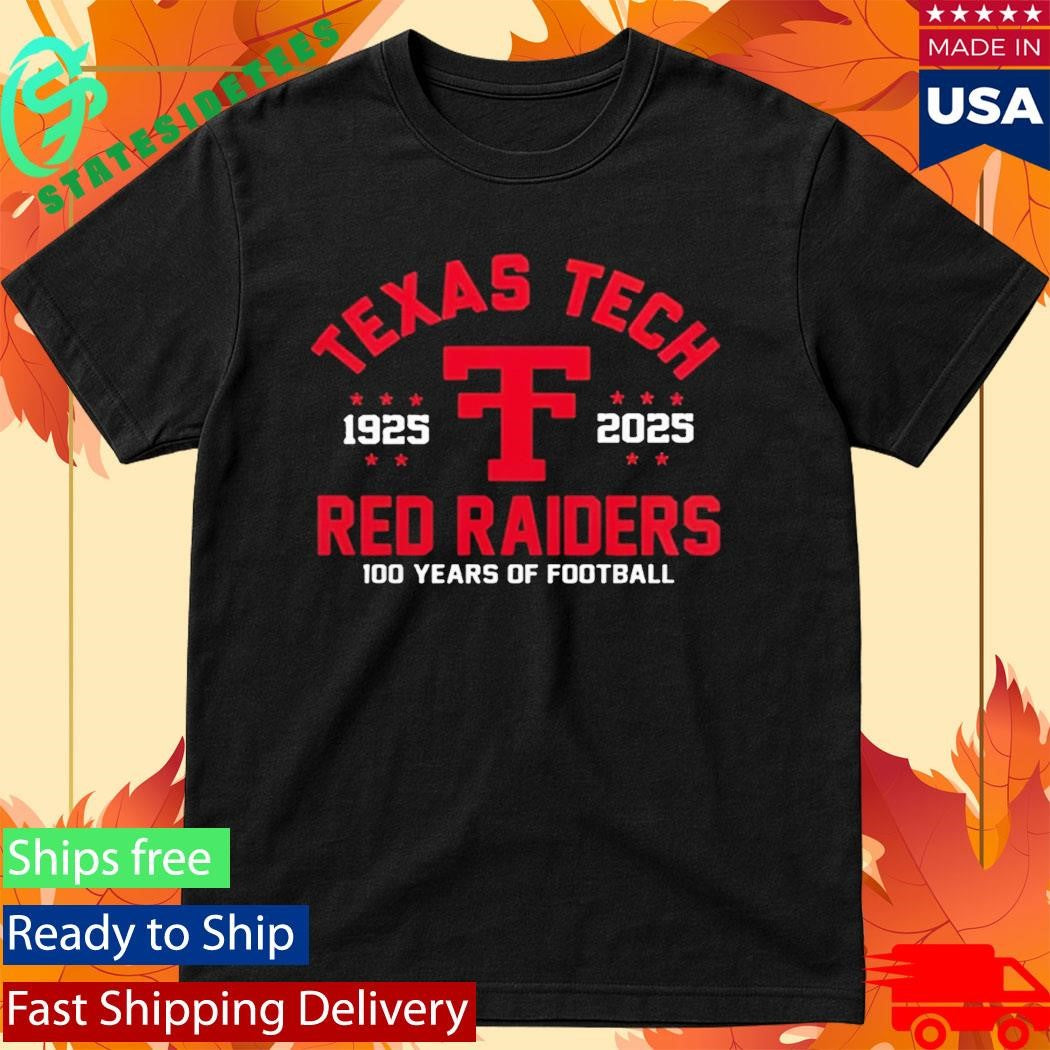 Jacob Rodriguez Red Raiders 100 Years Of Football 1925 2025 Shirt