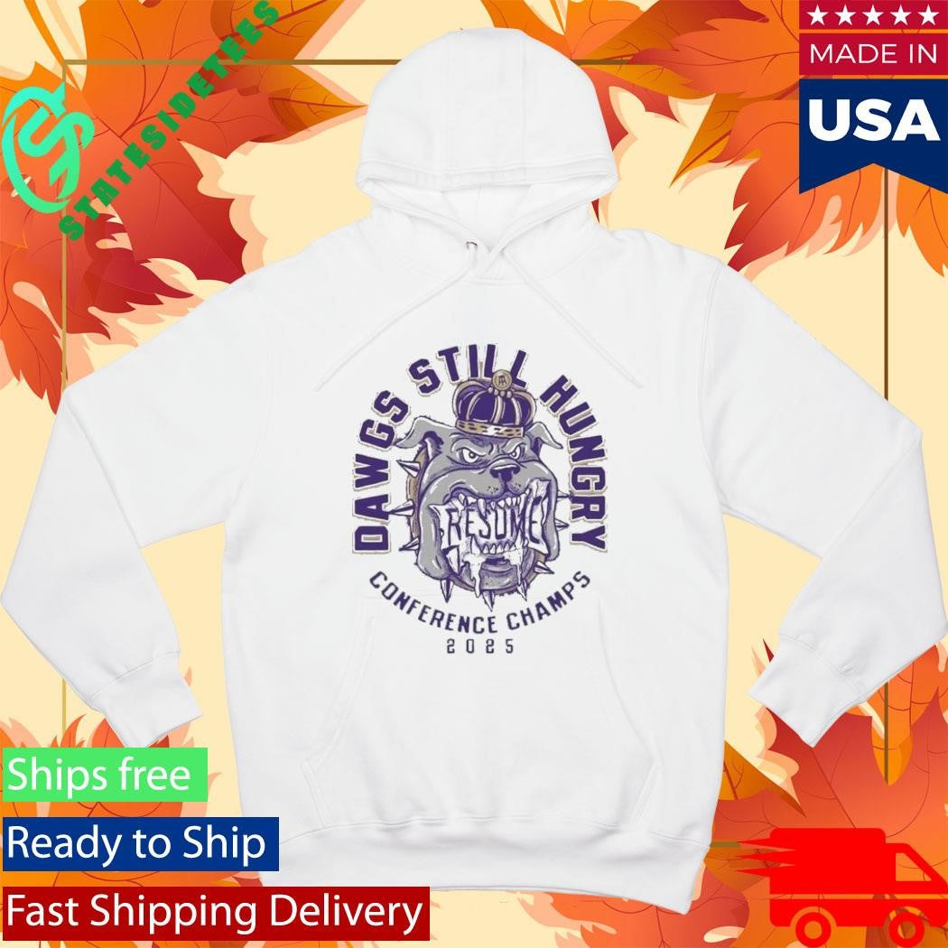 James Madison Dukes DAWGS STILL HUNGRY CONFERENCE CHAMPS 2025 Shirt