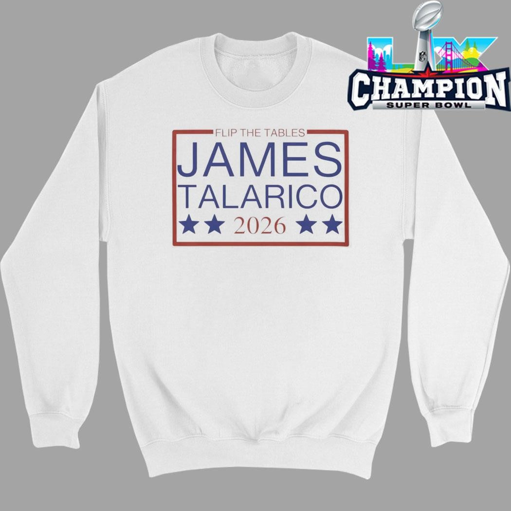James Talarico 2026 Flip The Tables Shirt