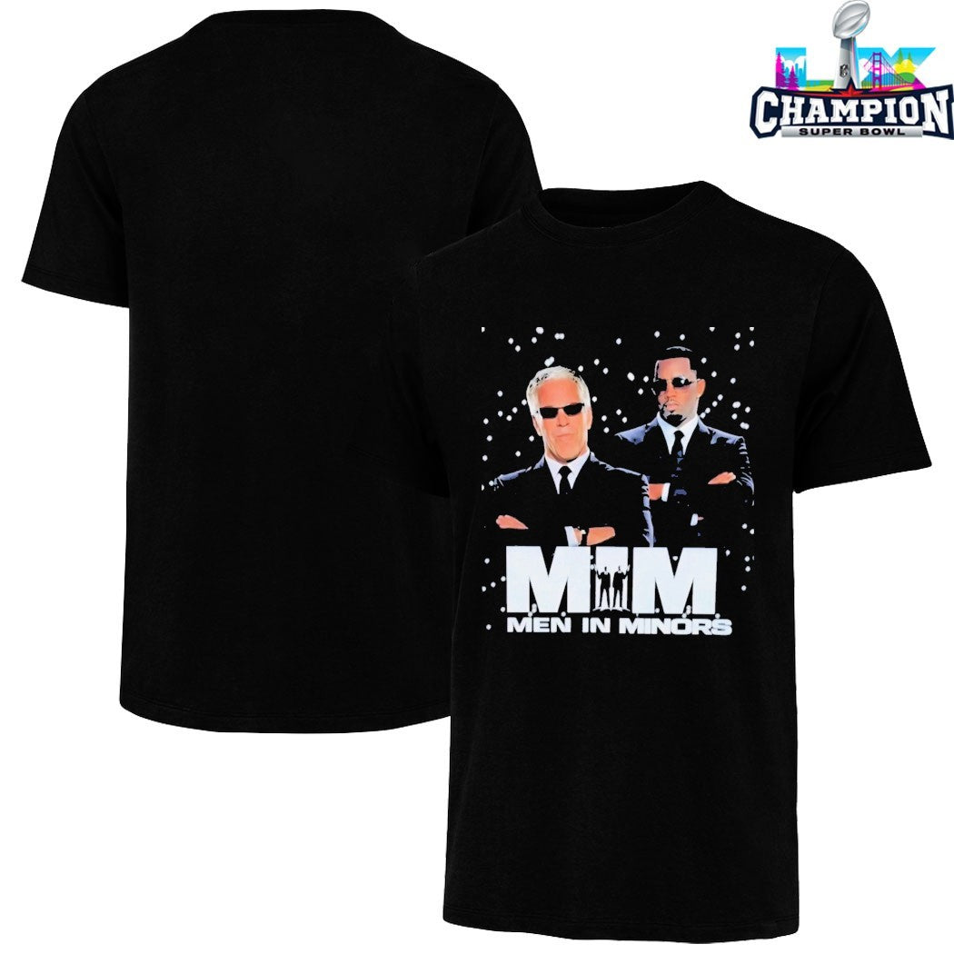 Jeffrey Epstein And Sean Combs Diddy MIM Men In Minors T-shirts