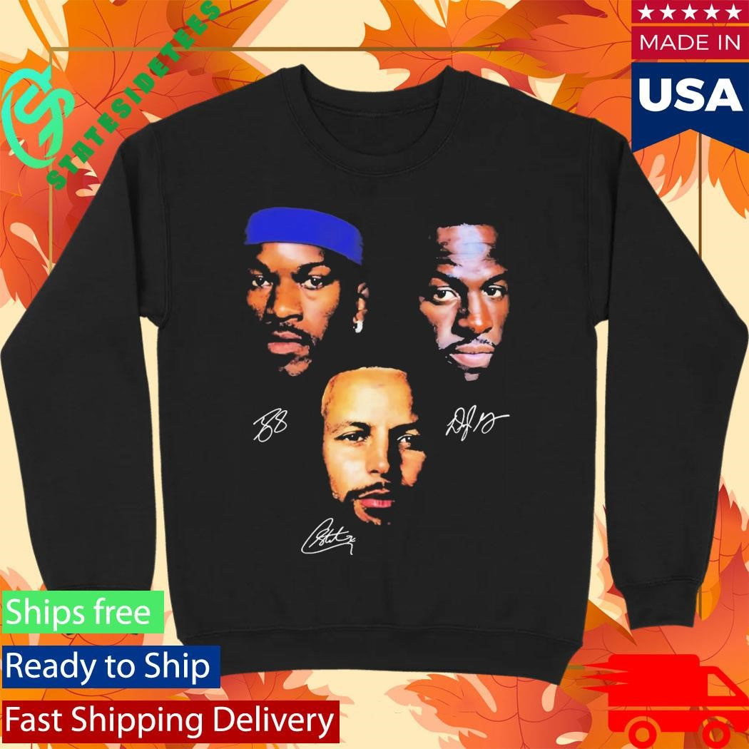 Jimmy Butler Draymond Green &amp; Stephen Curry Signature Shirt