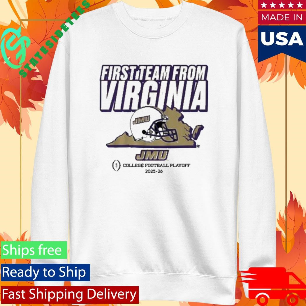Jmu Football Cfp’s First Team From Virginia Shirt