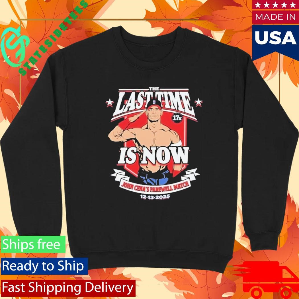 John Cena’s Farewell Tour Match In Washington Dc Dec 13 2025 Shirt