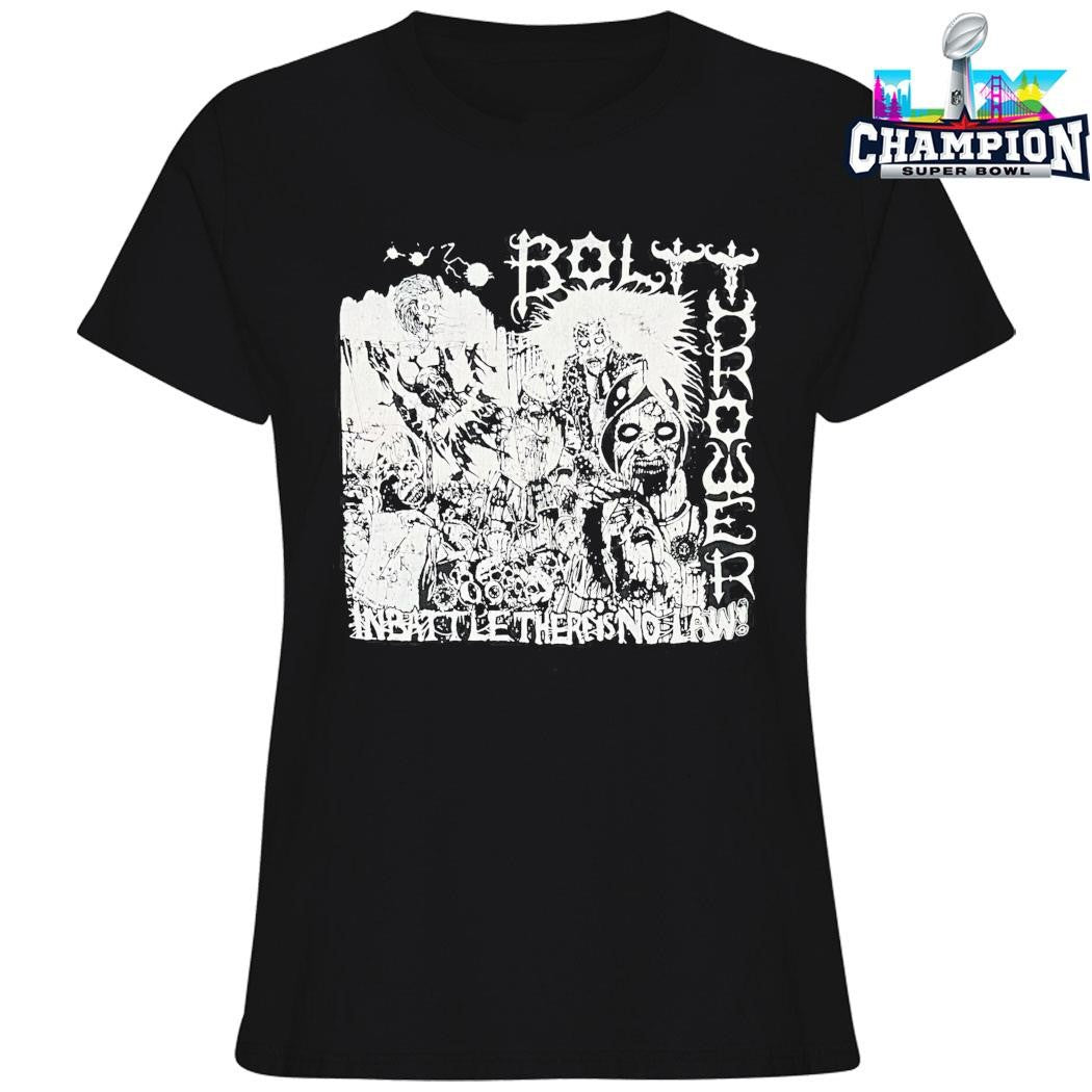 Joint Custody Bolt Thrower In Battle There Is No Law Return To Chaos Us Tour Shirt