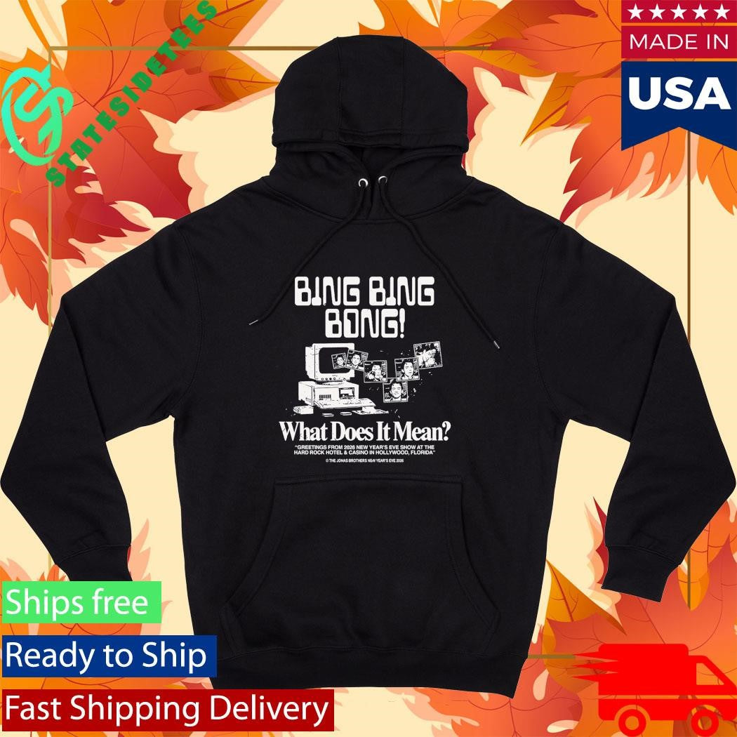 Jonas Brothers Bing Bing Bong Nye Shirt