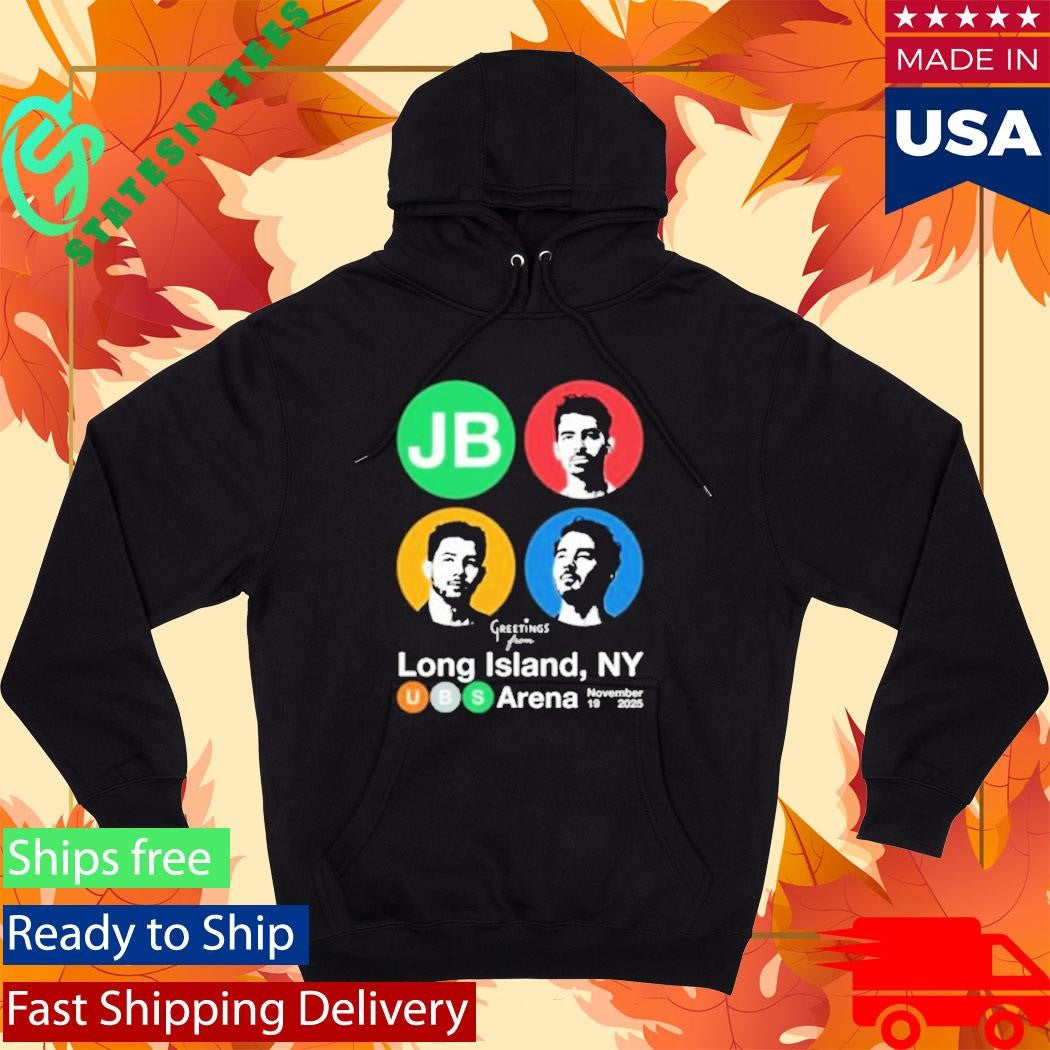 Jonas Brothers Greetings From Long Island, Ny Arena Shirt