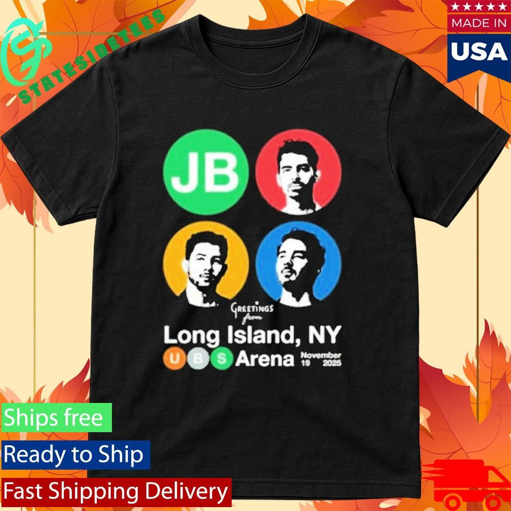 Jonas Brothers Greetings From Long Island, Ny Arena Shirt