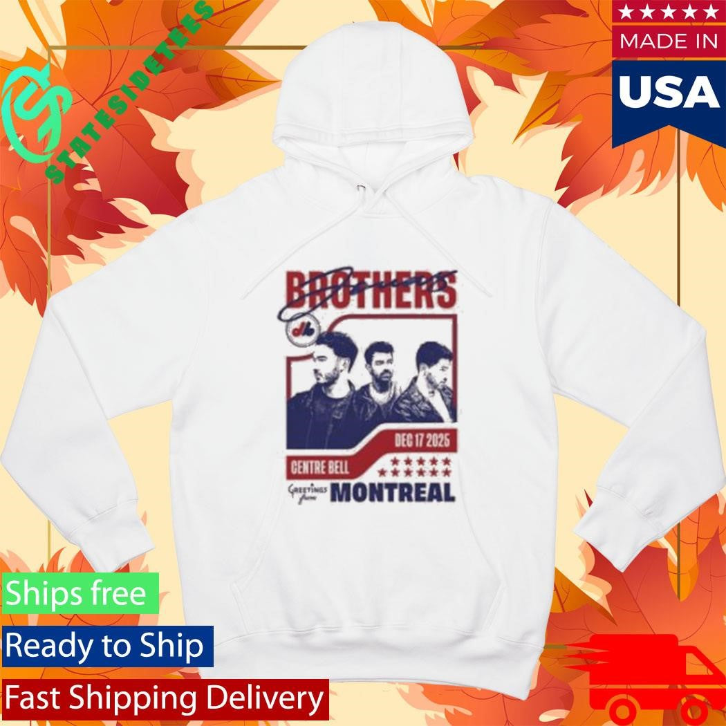 Jonas Brothers Greetings From Your Hometown Montreal Shirt