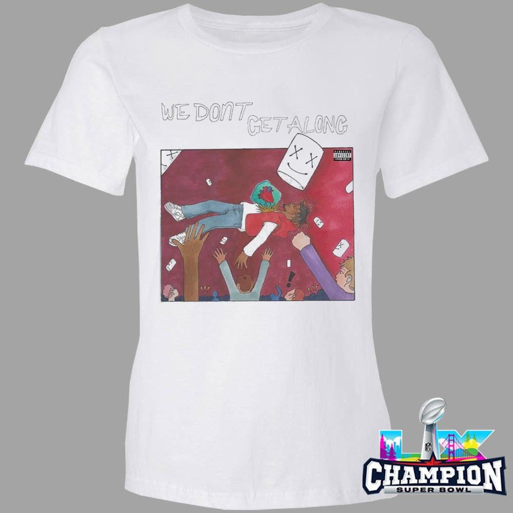 Juice Wrld X Marshmello We Don’t Get Along Shirt
