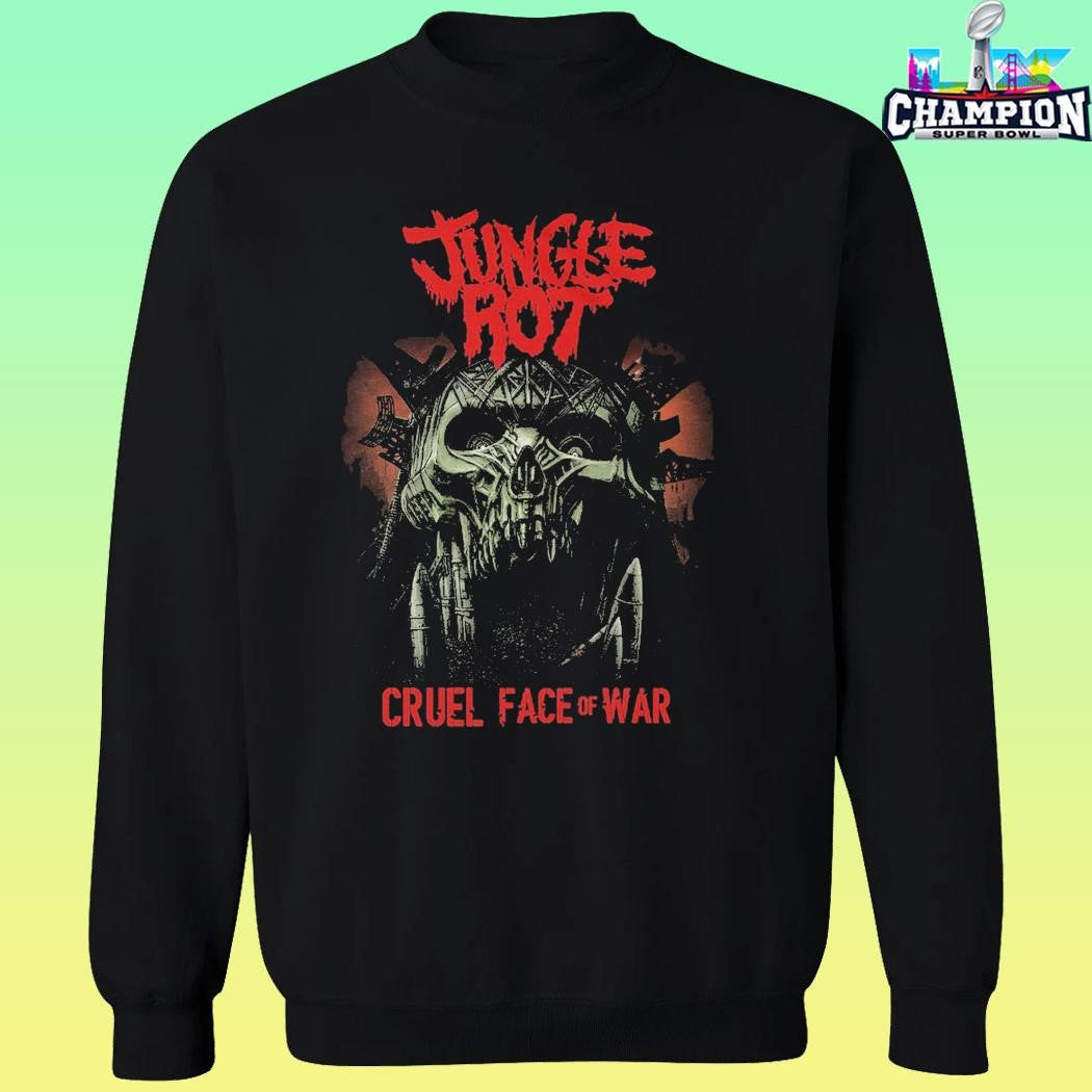 Jungle Rot Cruel Face Of War Shirt