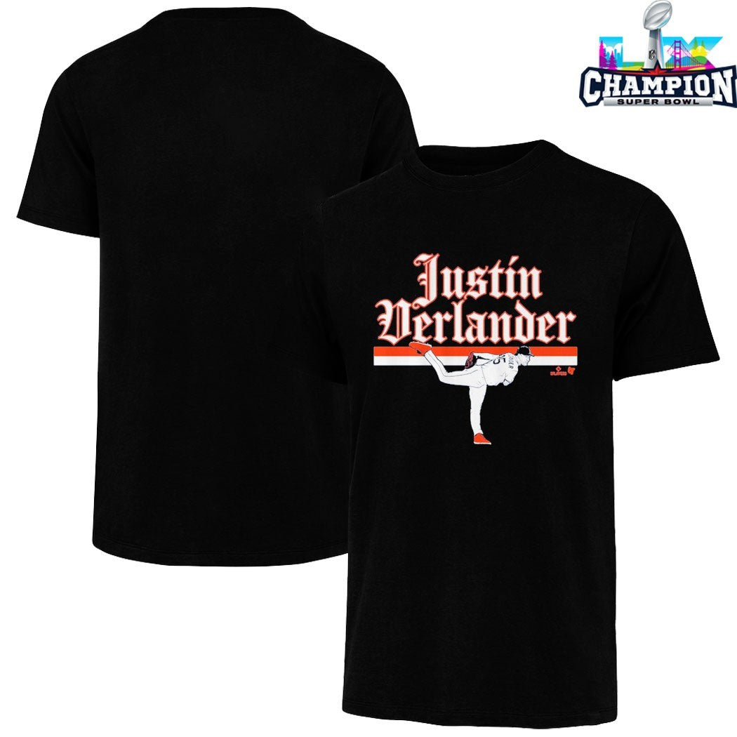 Justin Verlander Detroit Tigers Ace Pose T-shirts