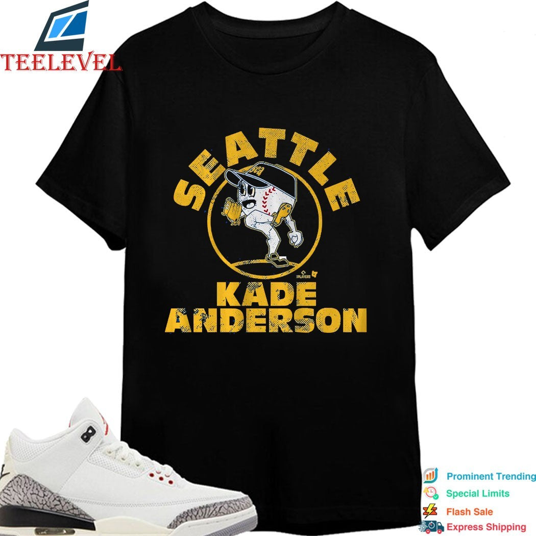 Kade Anderson Seattle Mariners Buddies T-shirts