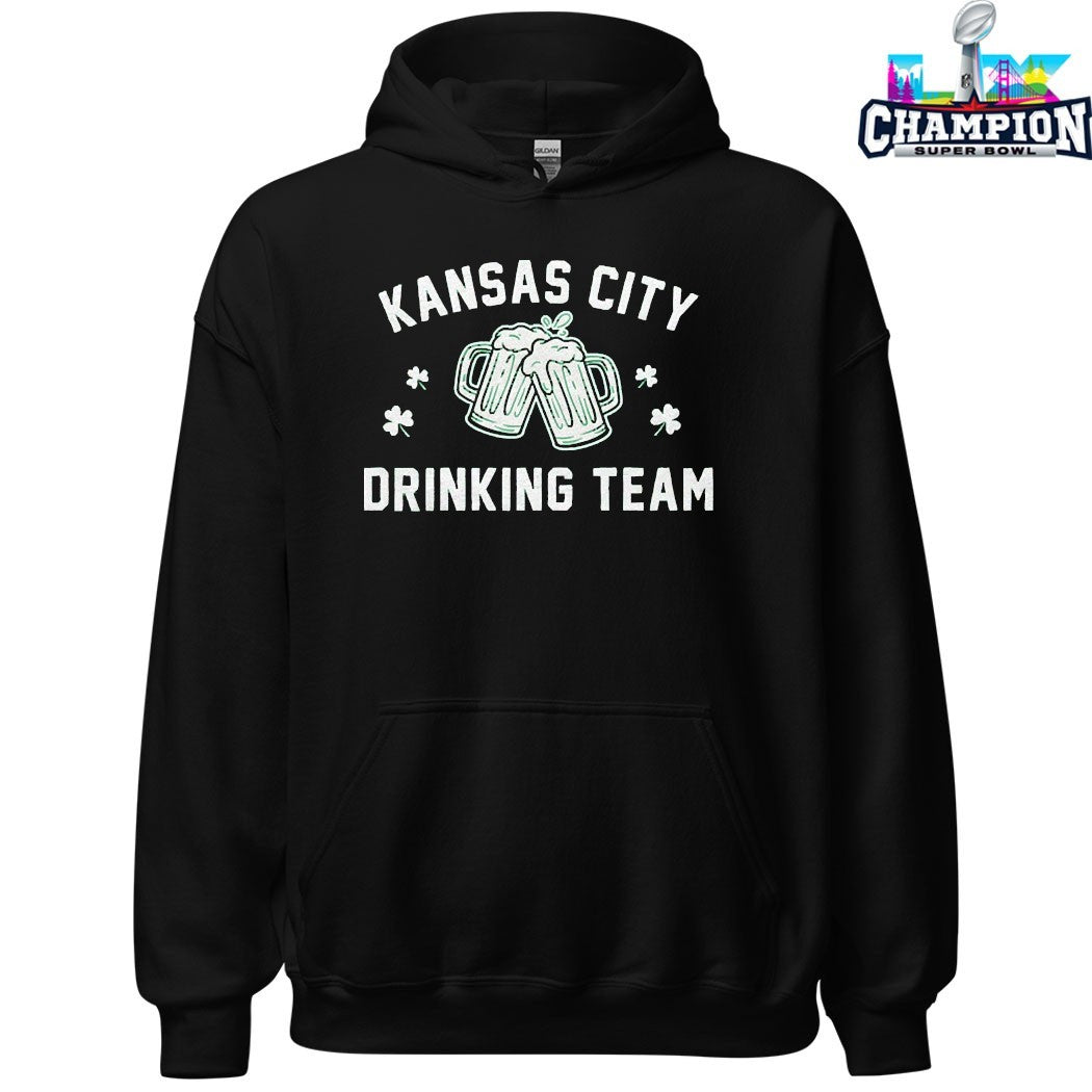 Kansas City Drinking Team Beers St Patrick’s Day T-shirts