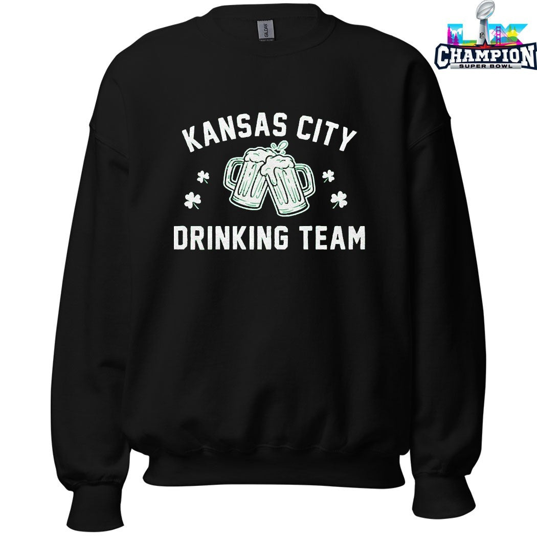 Kansas City Drinking Team Beers St Patrick’s Day T-shirts