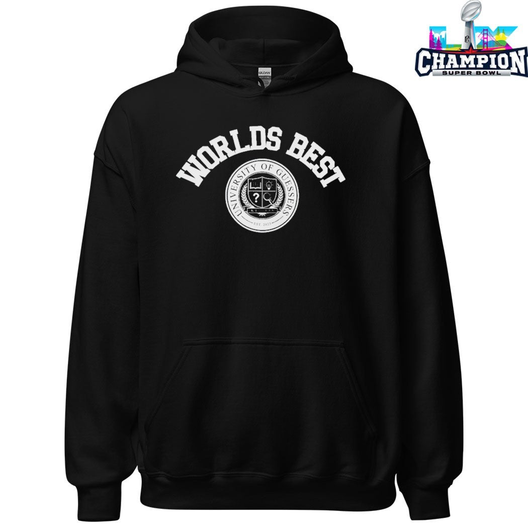 Kevin Langue University Of Guessers World Best T-shirts