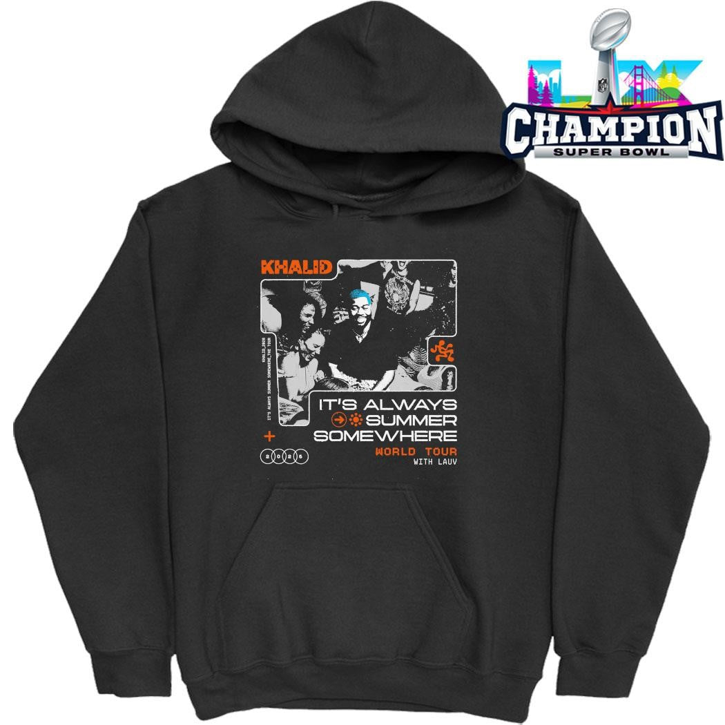 Khalid World Tour 2026 It’s Always Summer Somewhere Shirt