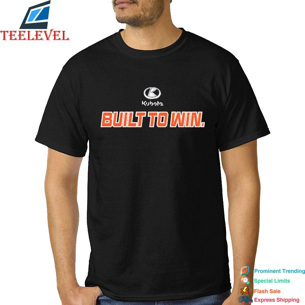 Kubota Built To Win Trackhouse T-shirts