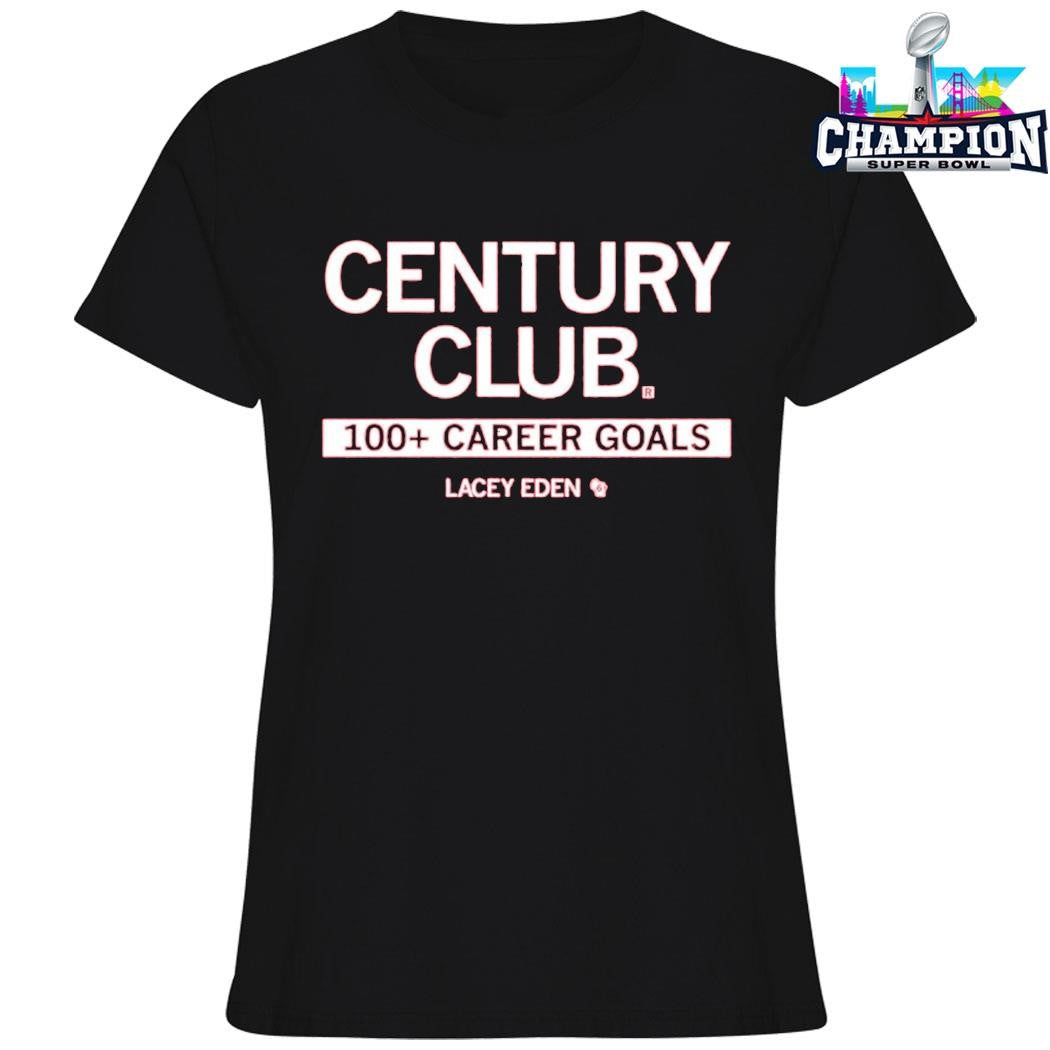 Lacey Eden Century Club 100 Career Goals Shirt