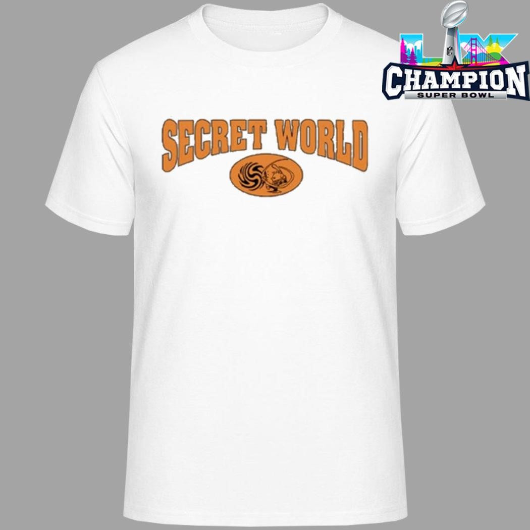 Last Ride Records Secret World Orange Shirt