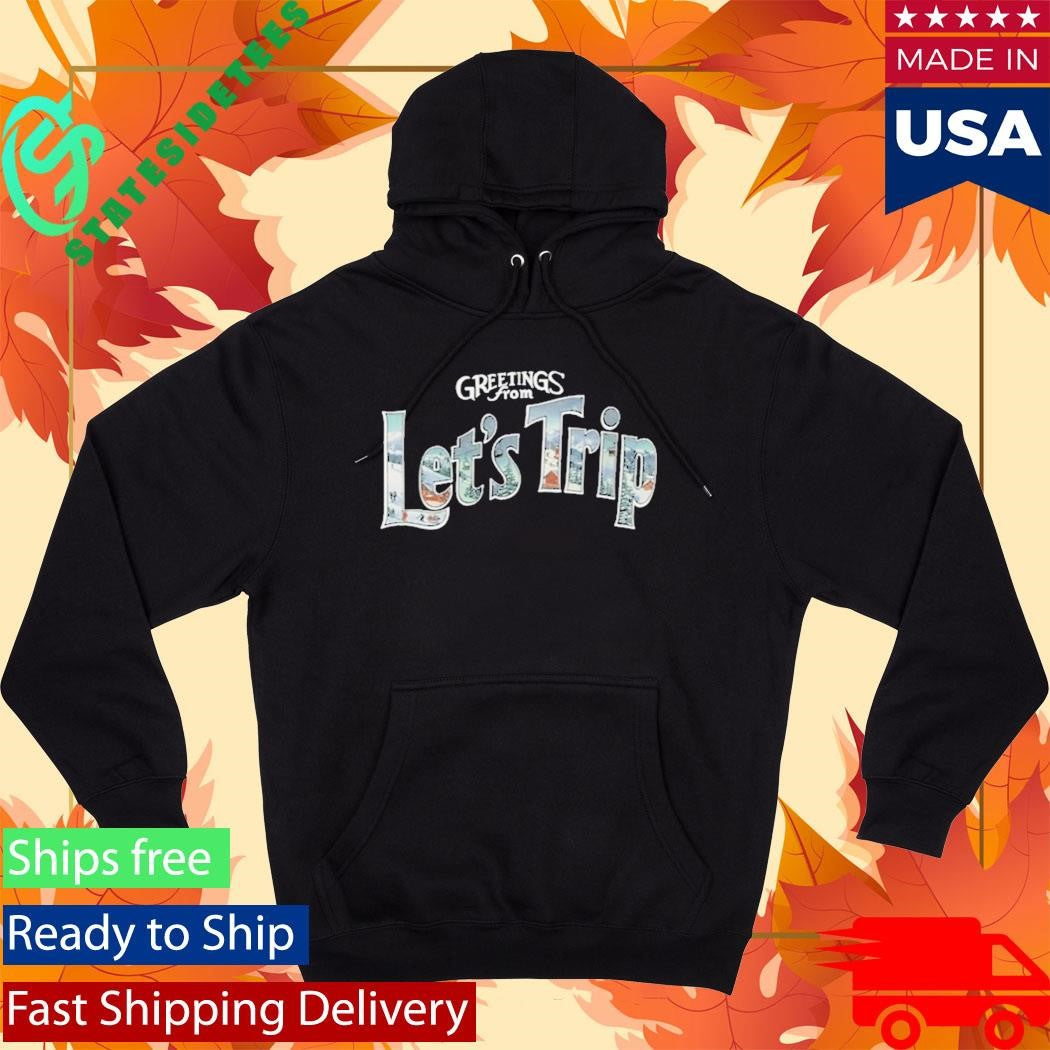 Let’s Trip Postcard Shirt