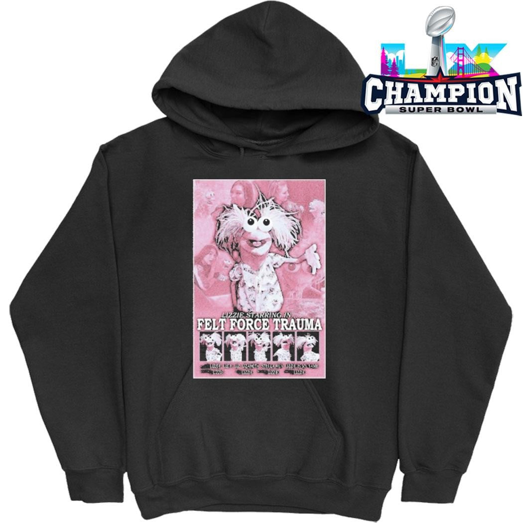 Lizze Starring In Felt Force Trauma Shirt