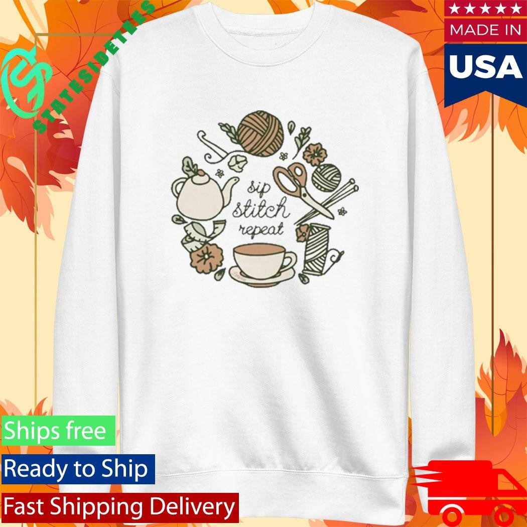 Loepsie Green Jasmine &amp; Peach Shirt