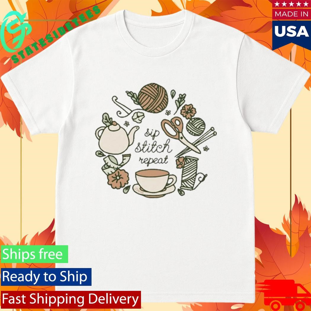 Loepsie Green Jasmine &amp; Peach Shirt