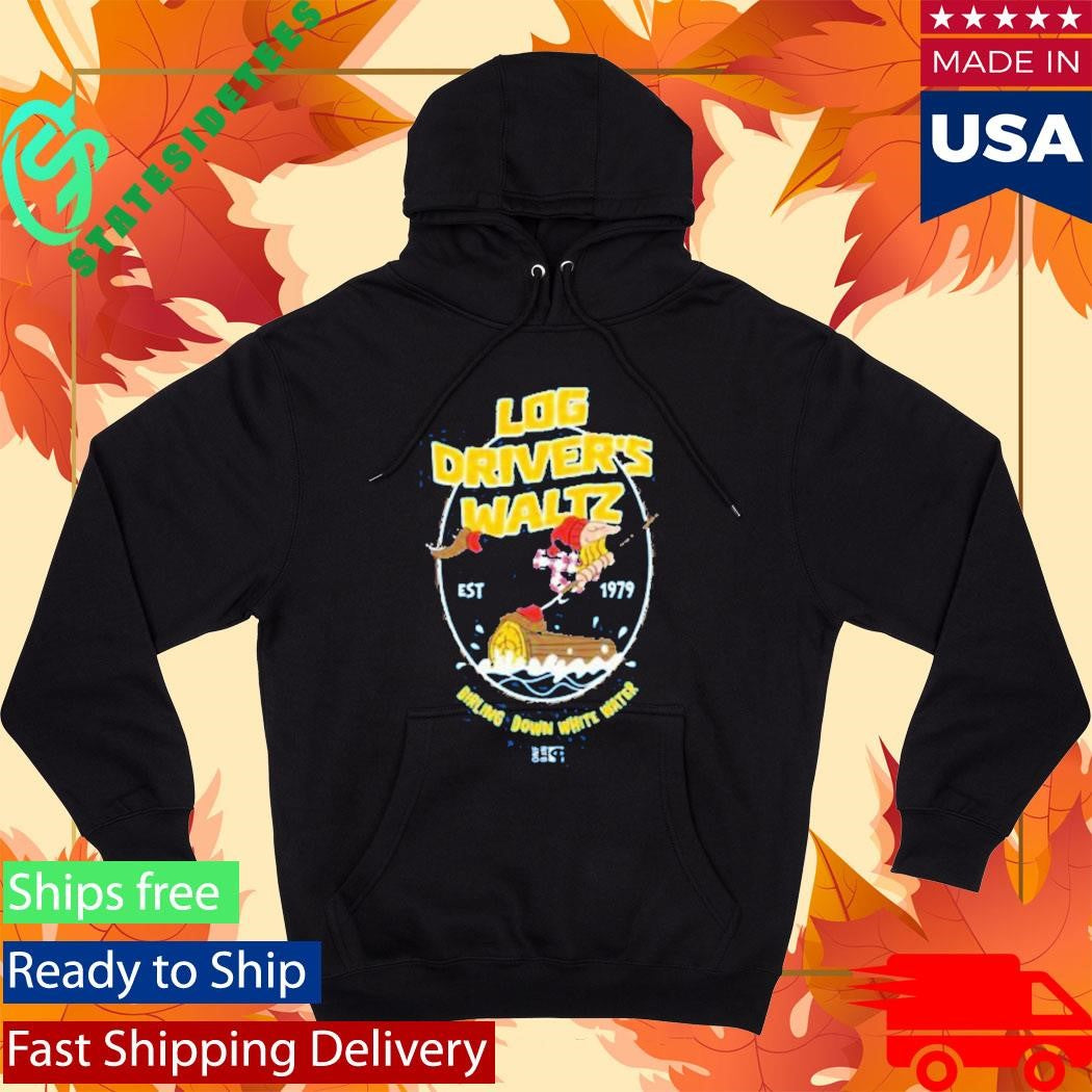 Log Driver’s Waltz Burling Down White Water Shirt