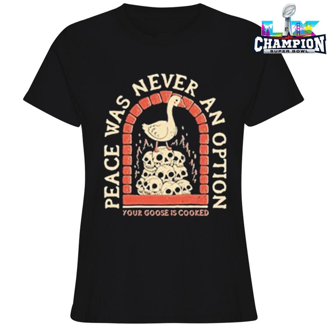 Lonely Kids Club Peace Was Never An Option Shirt