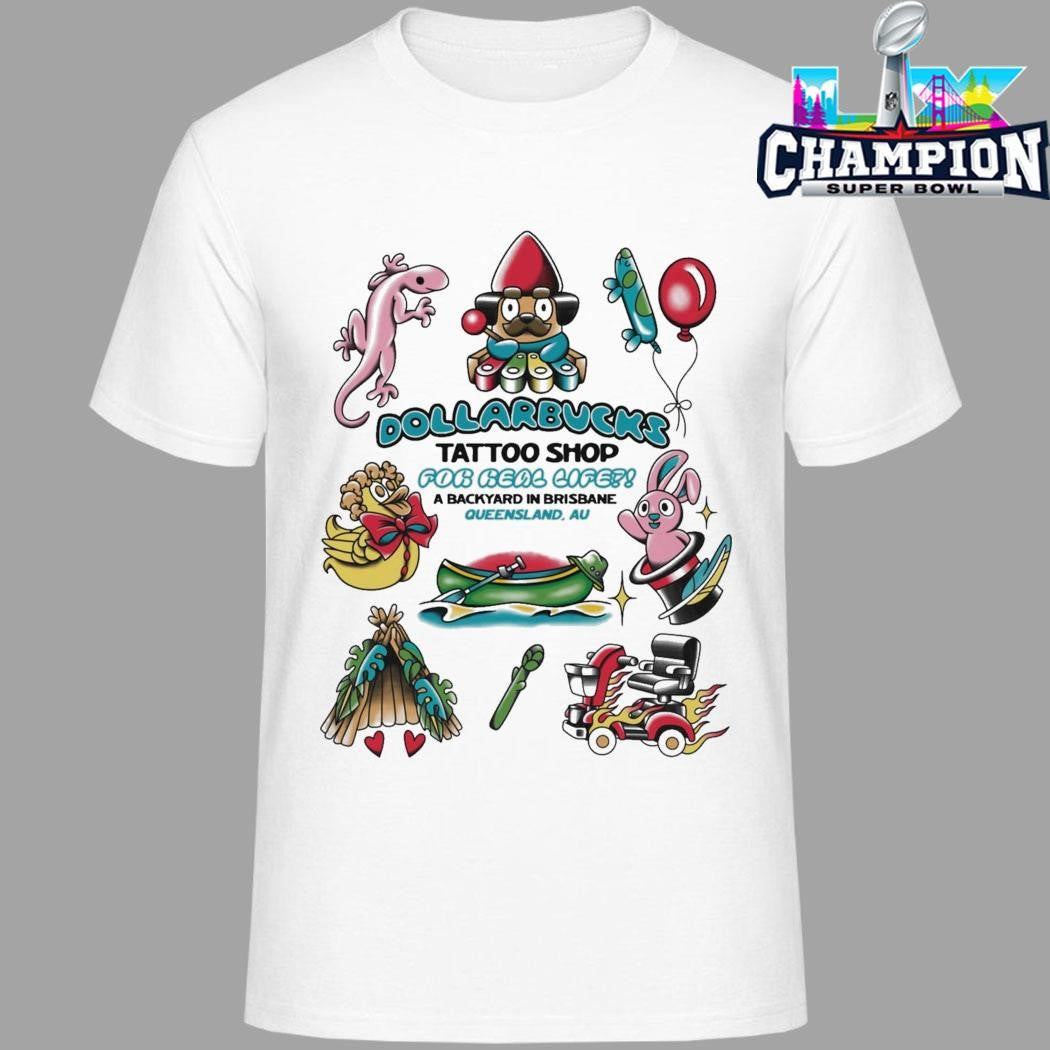 Lost Bros Trading Co Dollarbucks Tattoo Shirt