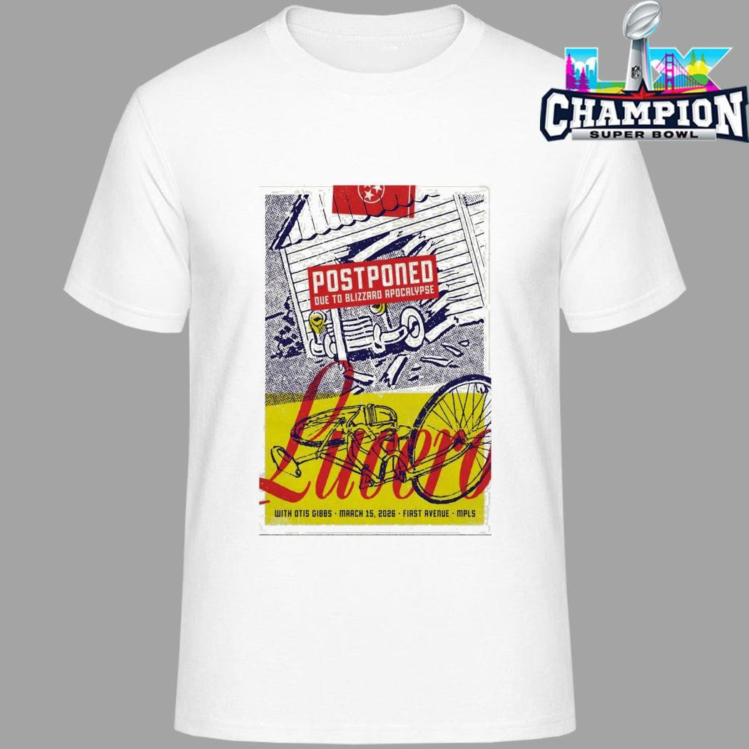 Lucero Mar 15 2026 First Avenue In Minneapolis Mn Shirt