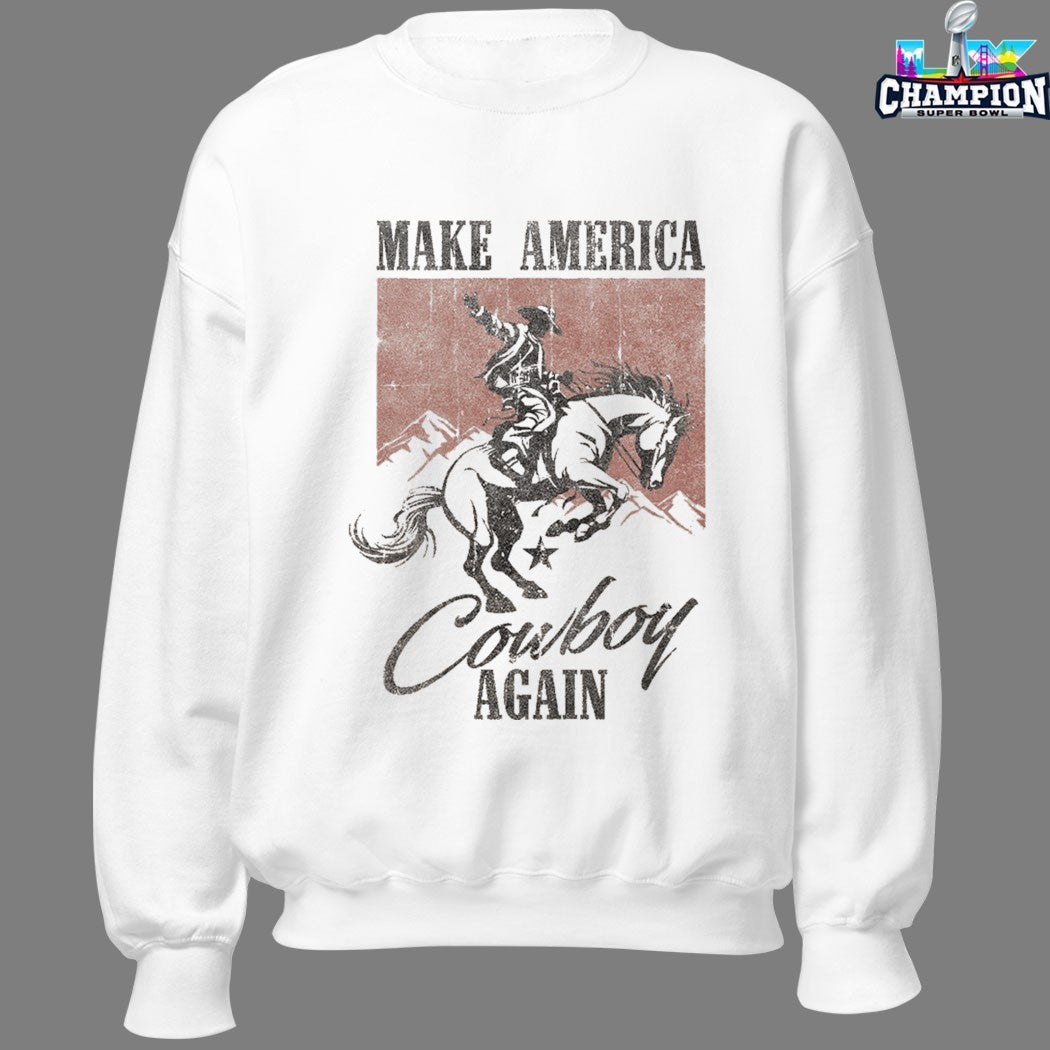 Make America Cowboy Again Marlboro Mountains T-shirts