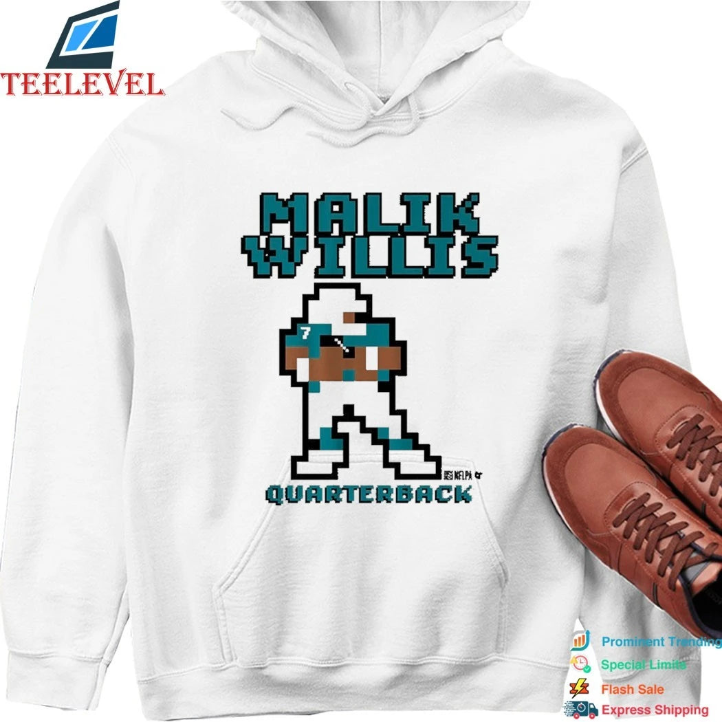 Malik Willis QB Baller Miami Shirts