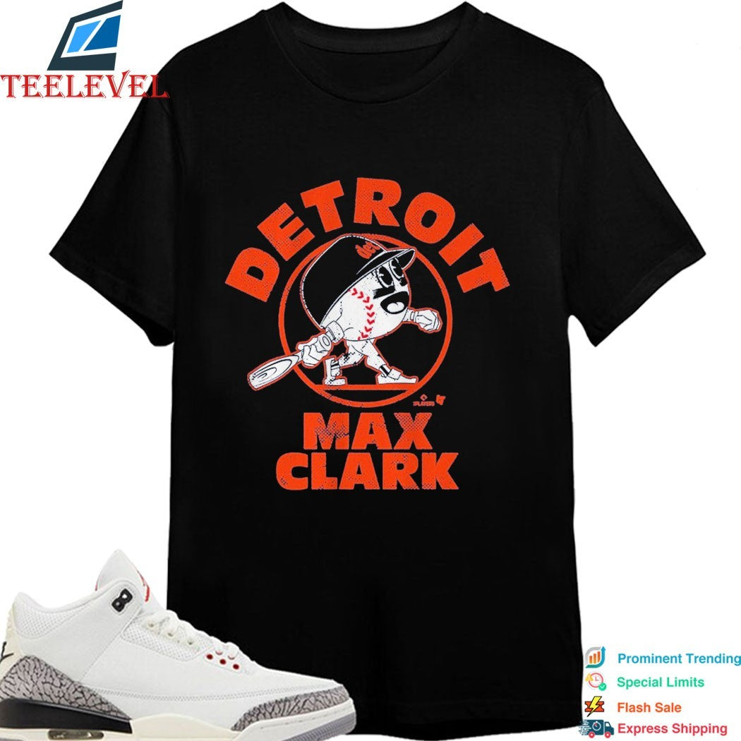 Max Clark Detroit Tigers Buddies T-shirts