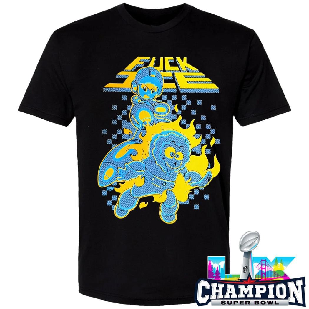 Mega Man Fuck Ice Clay Gram Art Shirt