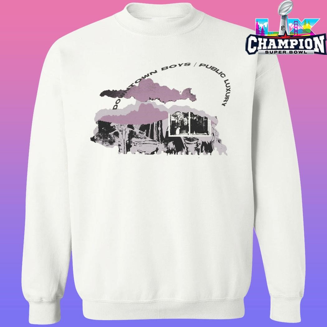 Megamart Downtown Boys Public Luxury Cream Shirt