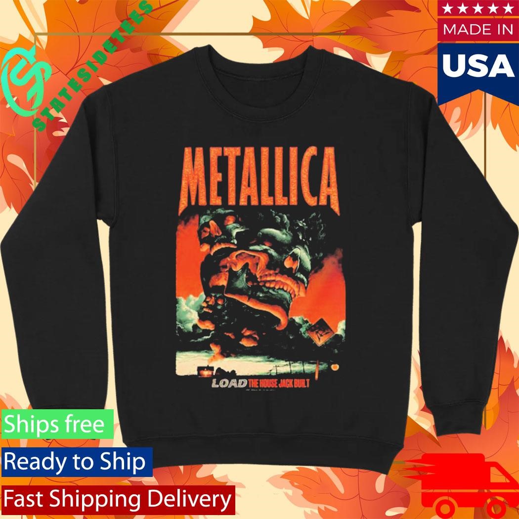 Metallica The House Jack Built Art By Max Loffler LOAD Shirt