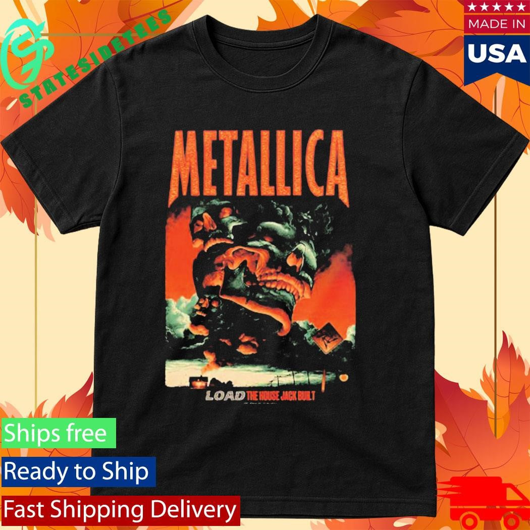 Metallica The House Jack Built Art By Max Loffler LOAD Shirt