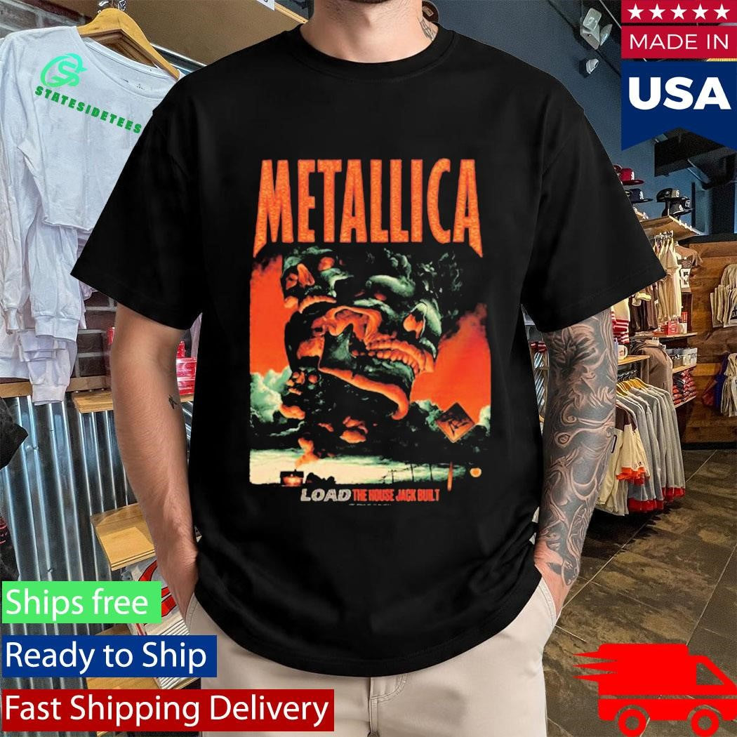 Metallica The House Jack Built Art By Max Loffler LOAD Shirt