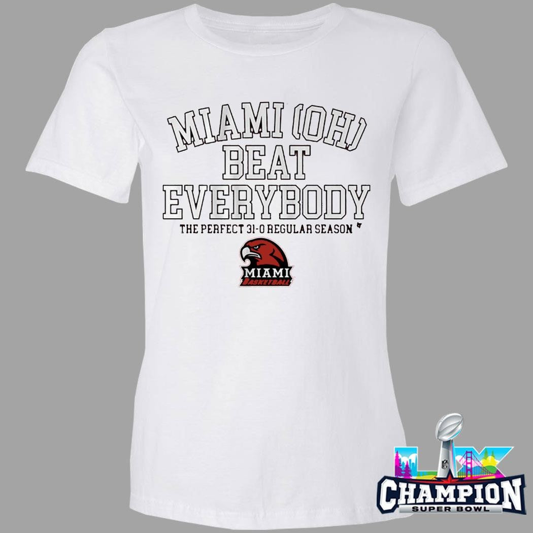 Miami Beat Everybody The Perfect 31 0 Regular Season Shirt
