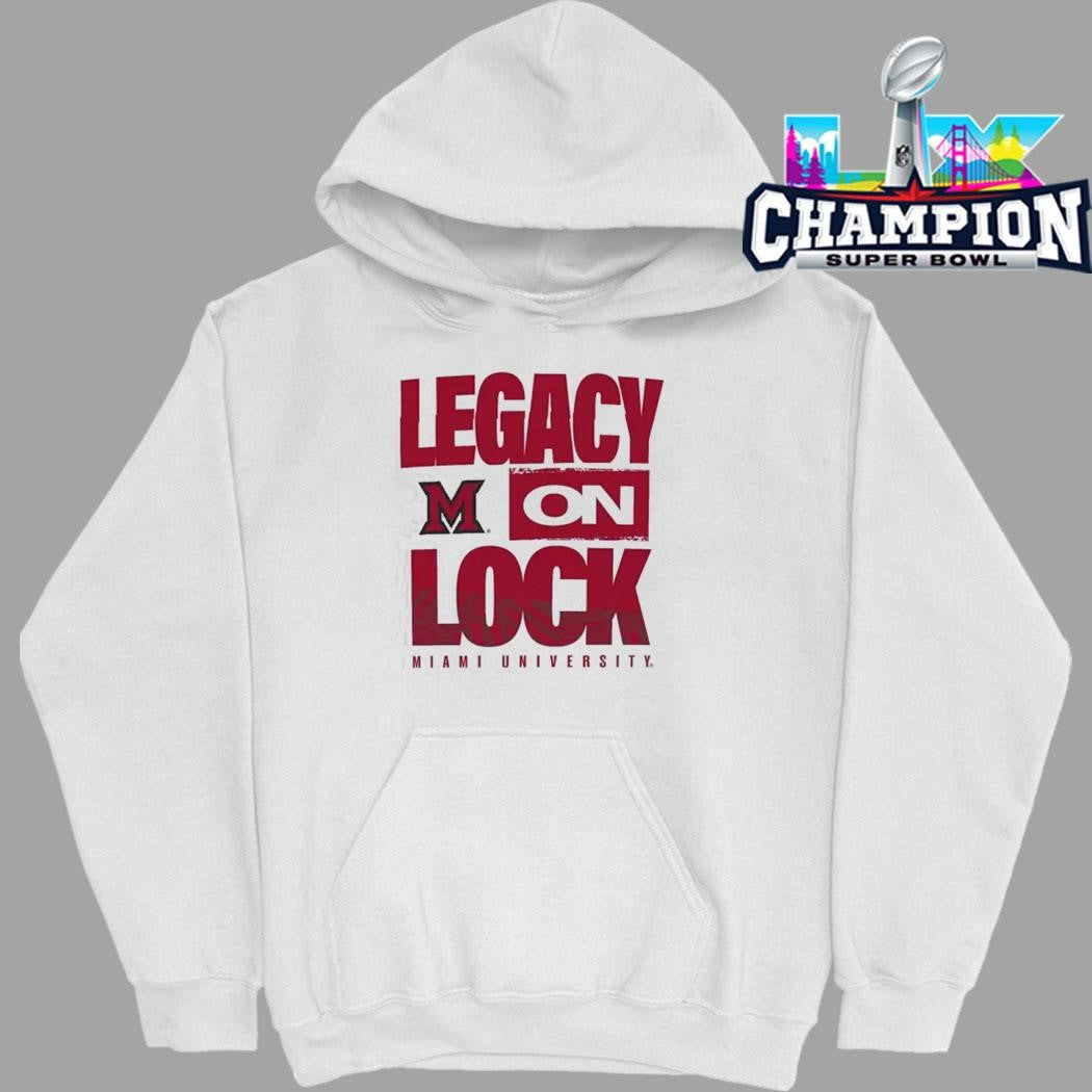 Miami Redhawks Legacy On Lock Shirt