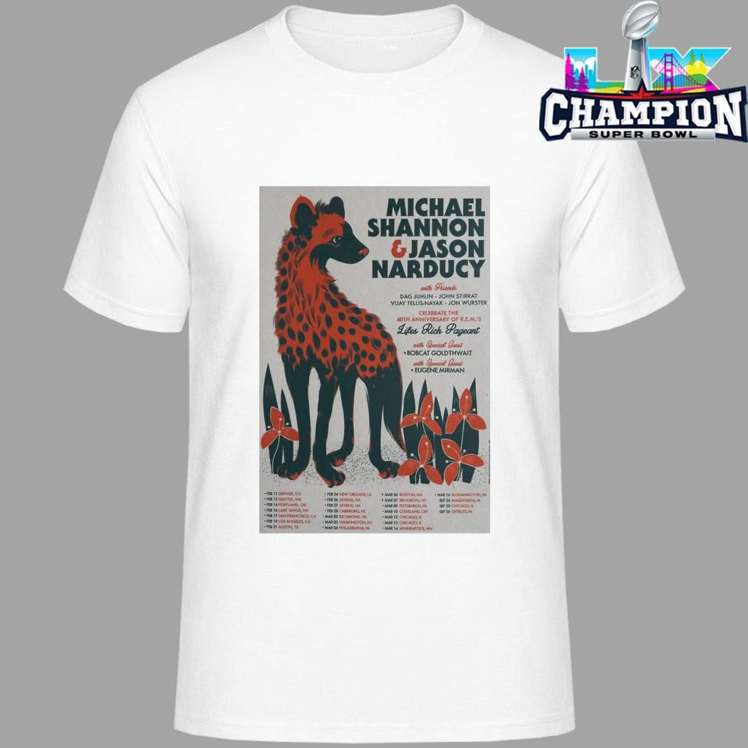 Michael Shannon And Jason Narducy Mar Sept 2026 Shirt