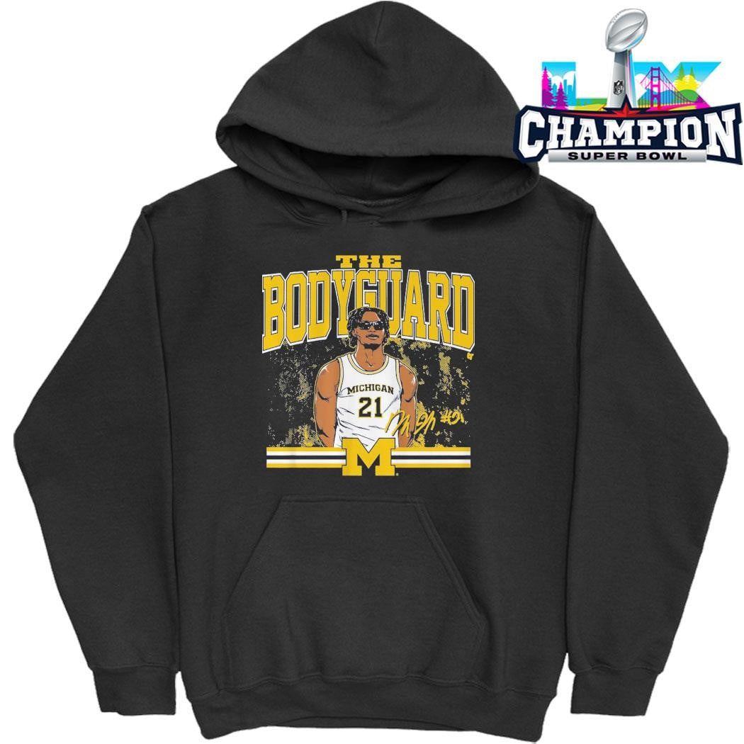 Michigan Basketball Morez Johnson Jr The Bodyguard Shirt