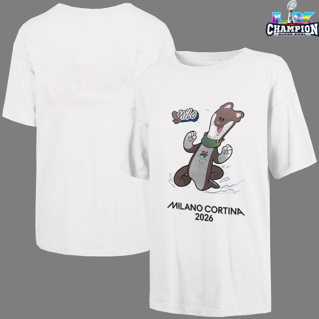 Milano Cortina 2026 Paralympics Tina Mascot T-Shirts